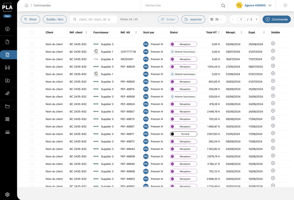 Logiciel gestion commerciale sur mesure 7 logiciel gestion commerciale sur mesure Commandes