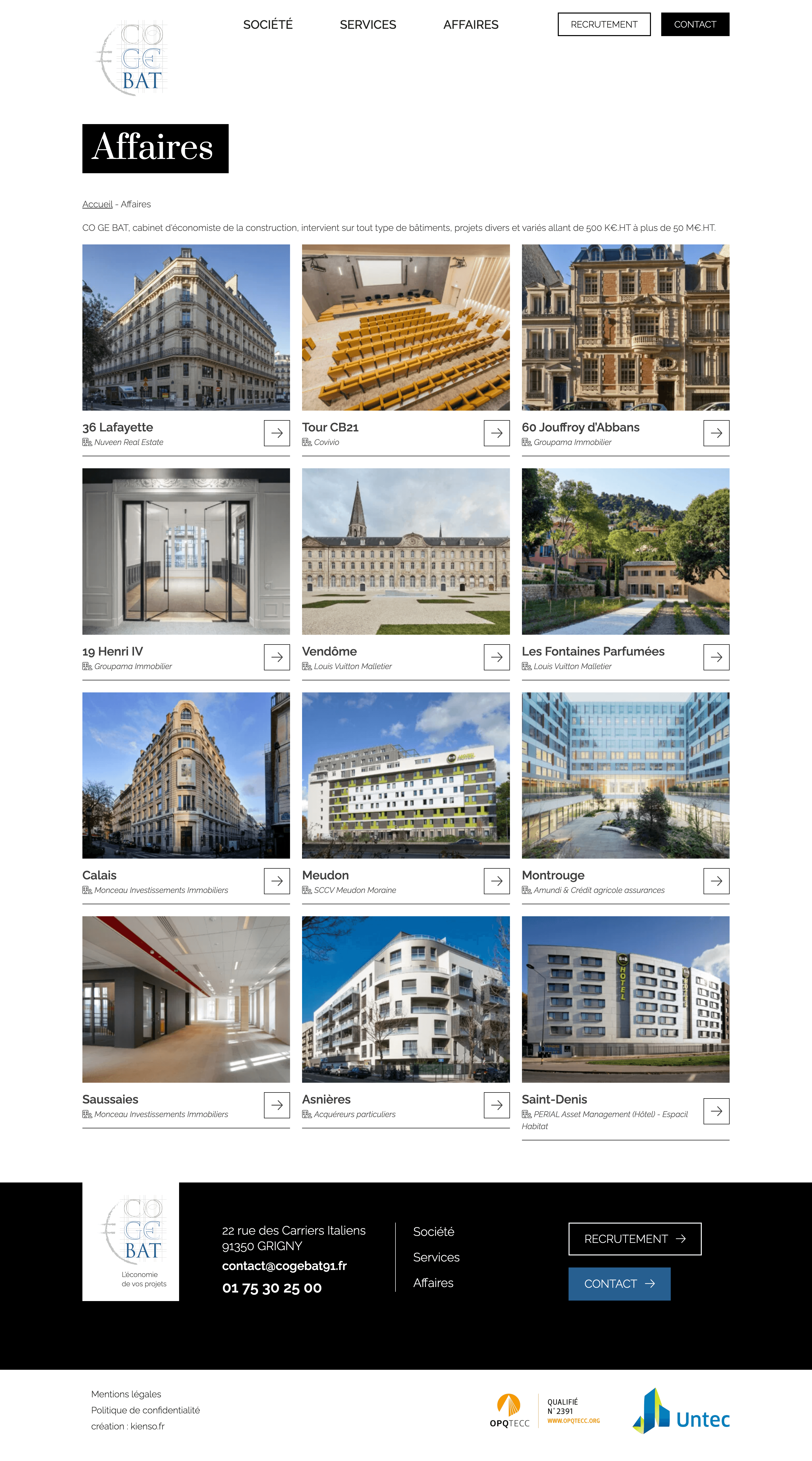 Site vitrine 4 site vitrine affaires
