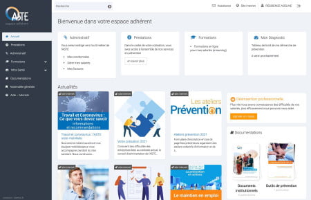 espace client site Internet wordpress
