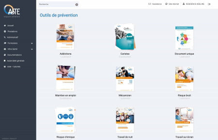 espace client site Internet wordpress page publications