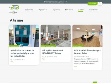 Création de site Internet Wordpress 6 création de site Internet Wordpress btb news