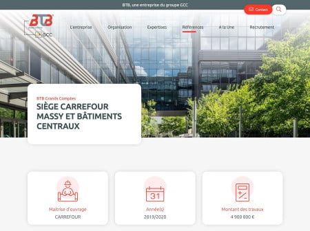 Création de site Internet Wordpress 10 création de site Internet Wordpress btb ref 1
