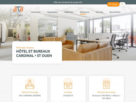 Création de site Internet Wordpress 9 création de site Internet Wordpress btb ref 2