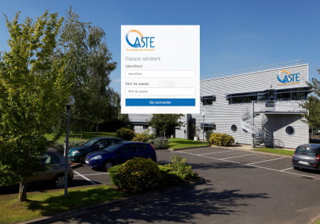 site internet et espace client - login