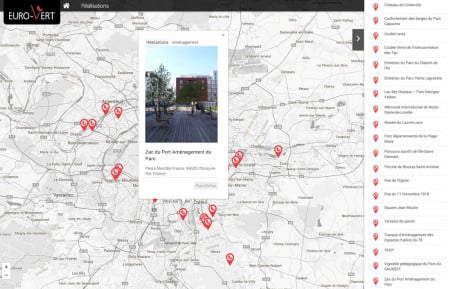 Site Internet avec espace client 6 site Internet avec espace client - carte