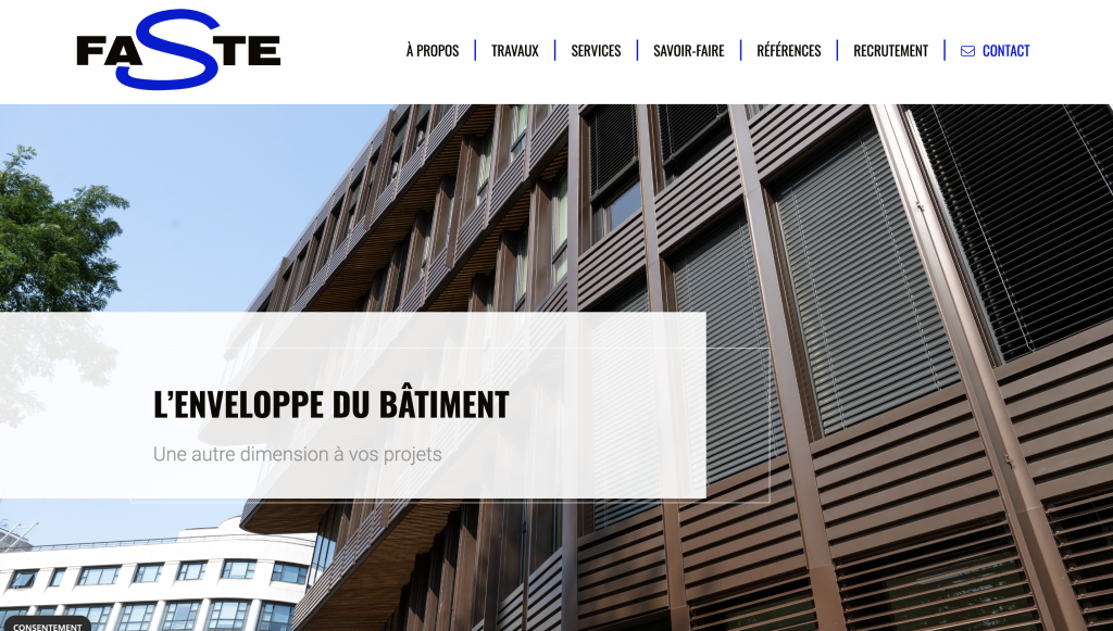 site vitrine wordpress