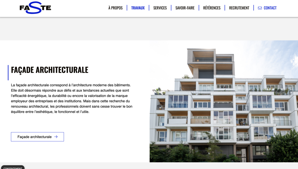site vitrine wordpress faste 4