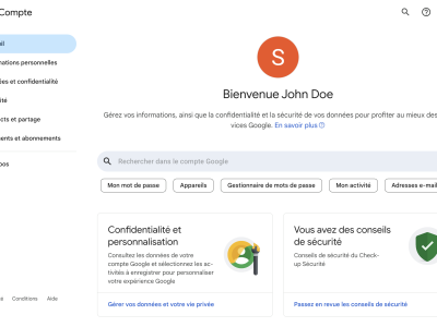 google my account