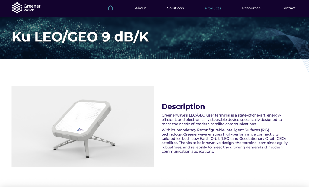 Site corporate et produits 3 greenerwave produit1