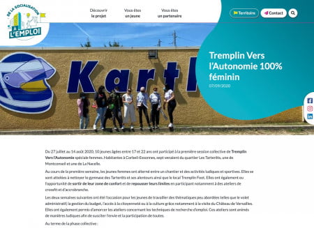 site internet wordpress • actualité