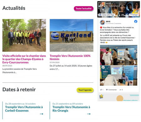 site internet wordpress • actualités