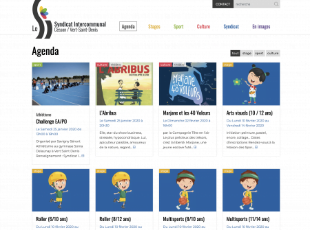 Site internet de syndicat 4 site internet syndicat agenda