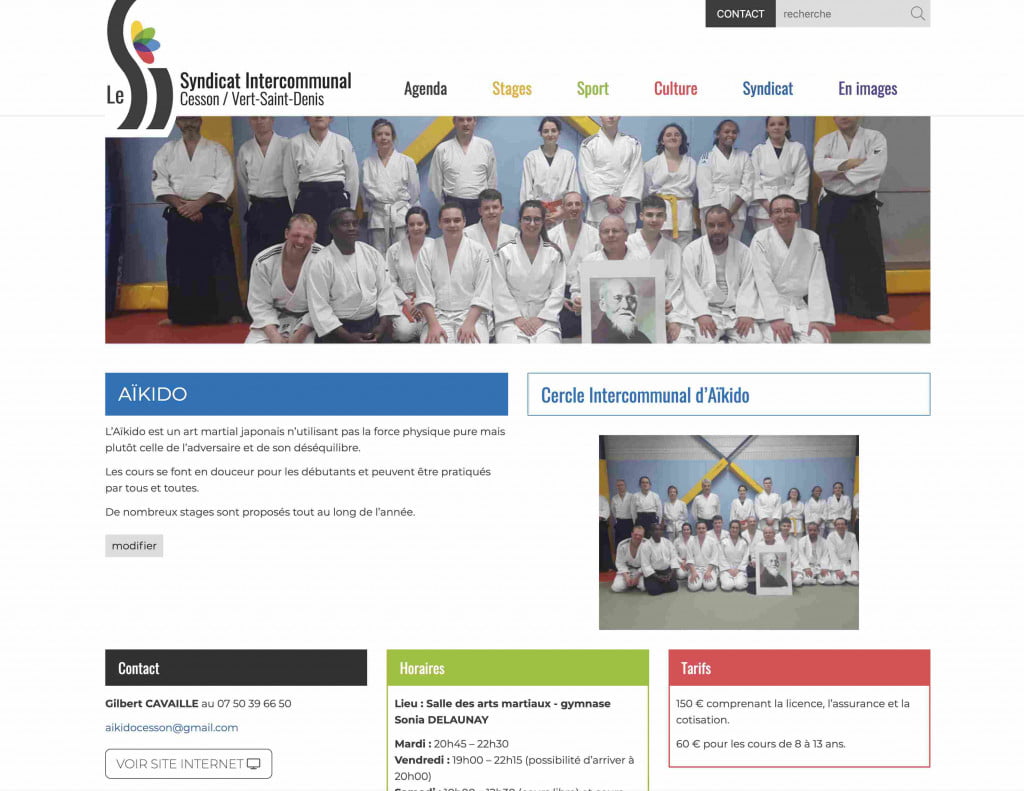 site internet de syndicat si association