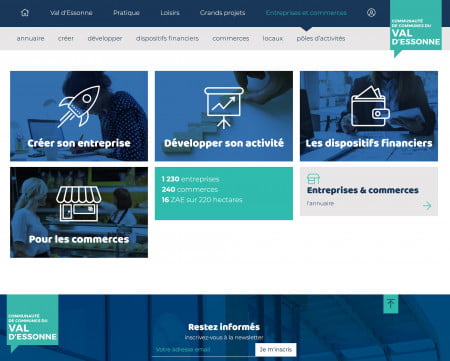 Site Internet de communauté de communes 5 site internet de communauté de communes - economie
