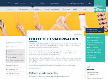 Site Internet de communauté de communes 4 site internet de communauté de communes - page