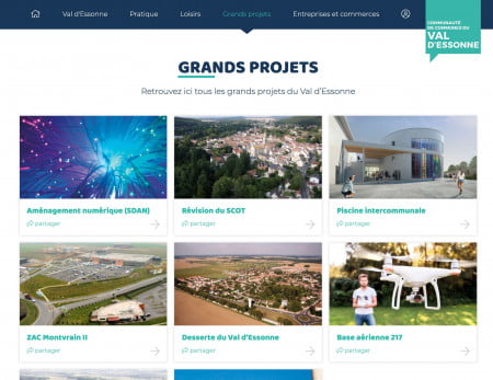Site Internet de communauté de communes 6 site internet de communauté de communes - grands projets